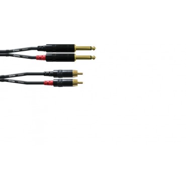 CFU1,5 PC CABLE CORDIAL  2 RCA-2 JACK