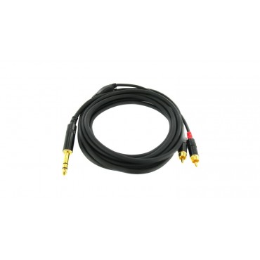 CFY3VCC CABLE JACK-2 RCA DORDIAL  3 MT.