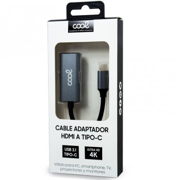 0652 CABLE ADAPTADOR HDMI A TIPO-C 3.1 COOL