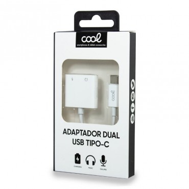 0676 ADAPTADOR USB TIPO C DUAL COOL