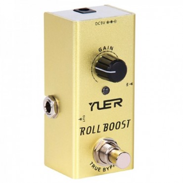 YUER ROLL BOOST PEDAL BOOSTER GUITARRA
